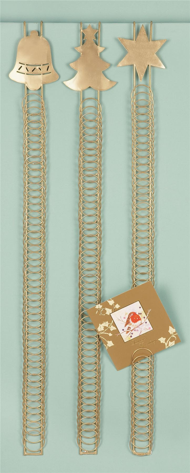Christmas Card Holder Door Ucap Natal