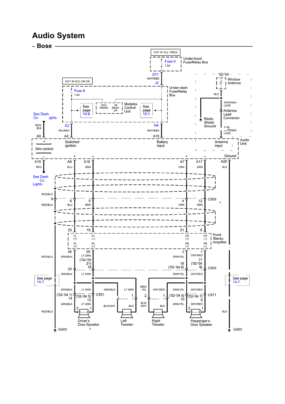 Acura Rsx Radio Wiring Diagram