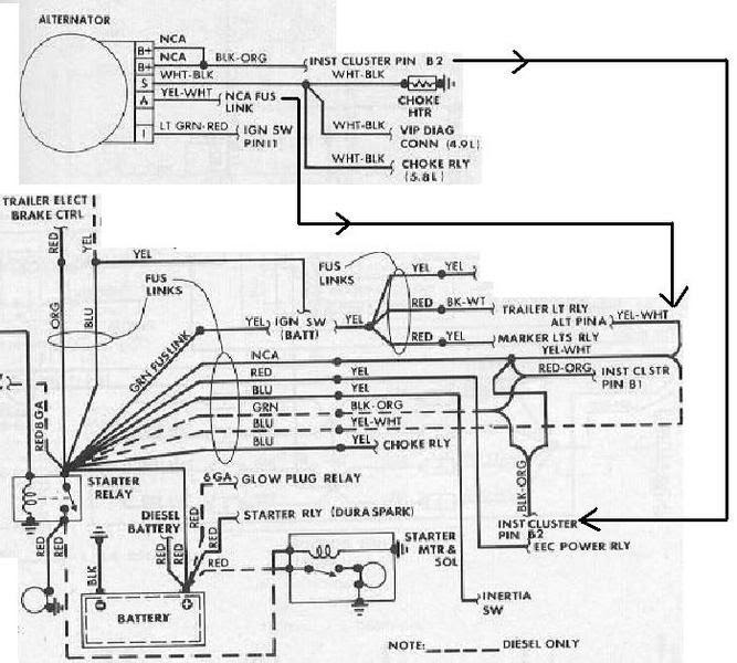 1978 Ford F 150 Alternator Wiring Diagram knoefchenfee