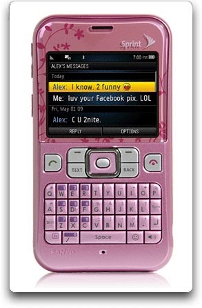 Your Phone Blog: Sanyo SCP 2700 Phone Pink Sprint
