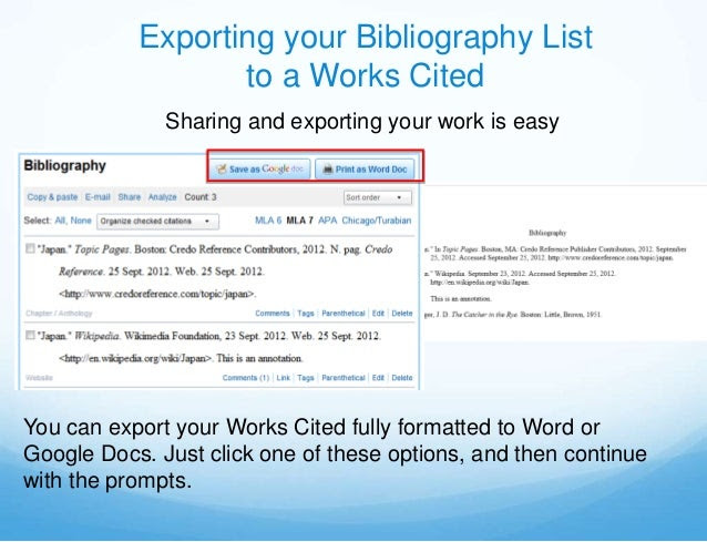 Easybib Citation
