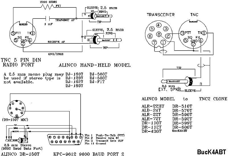Alinco Mic Wiring Diagram - Wiring Diagram Networks