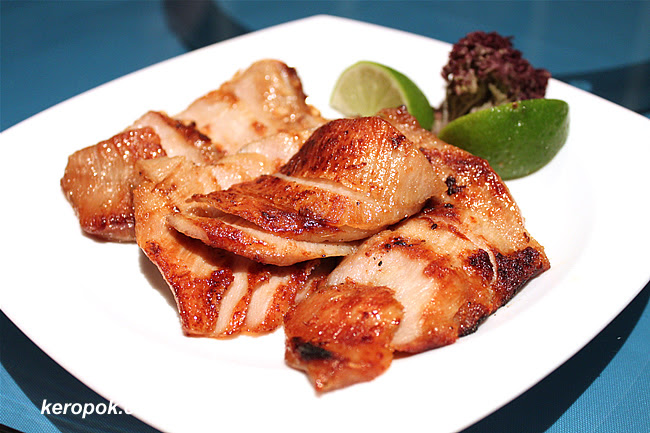 Over Roasted Sliced Pork Shoulder