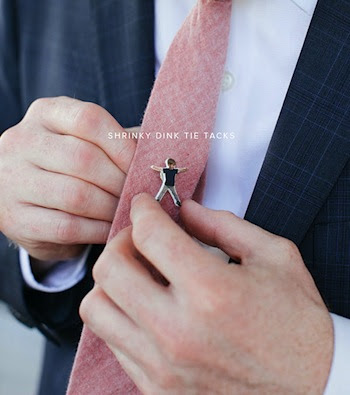 shrinky dink tie tack father's day gift to make