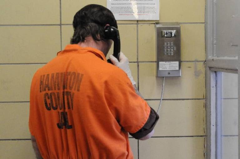 inmate calls from jail