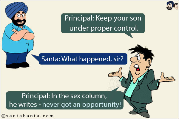 Funny Jokes Of Santa And Banta In English Funny Png