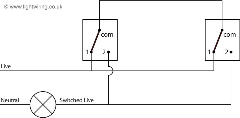 Light Switch Wiring Diagram Uk - DELIGHTFULCHERRY