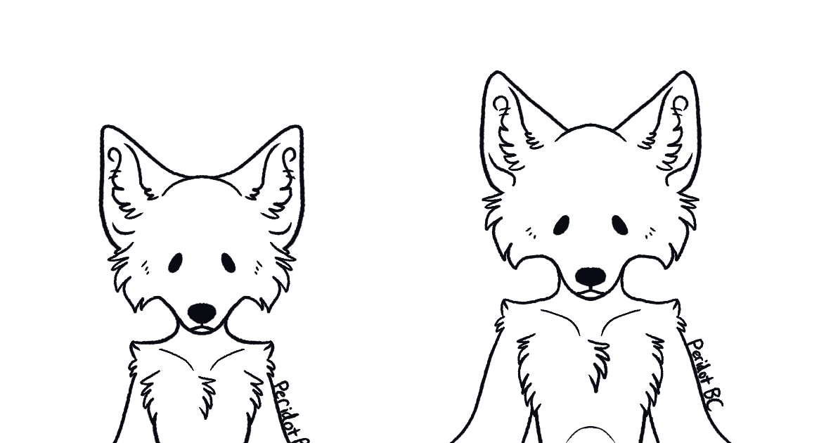 Transparent Wolf Oc Base - Adeus Wallpaper