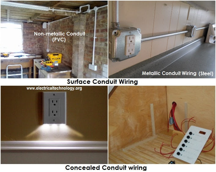 Advantages Disadvantages Conduit Wiring, What Is The Difference Between Surface Wiring And Conduit