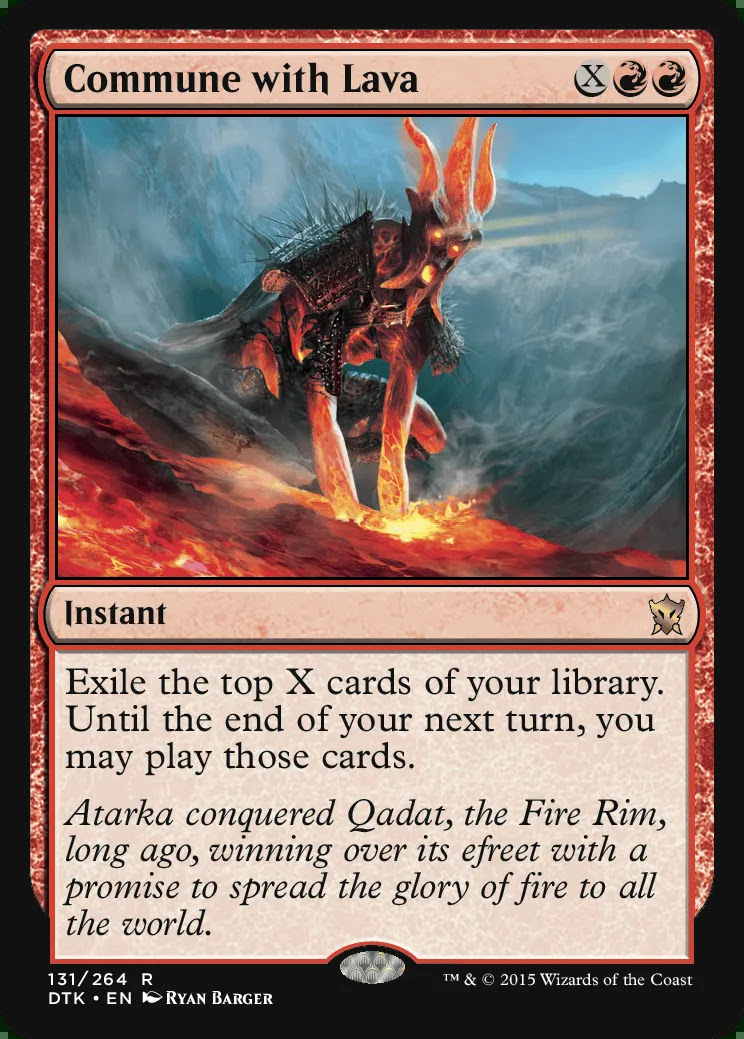 Commune with Lava