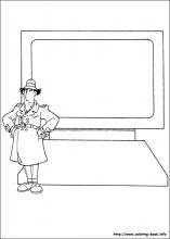 Inspector Gadget coloring pages