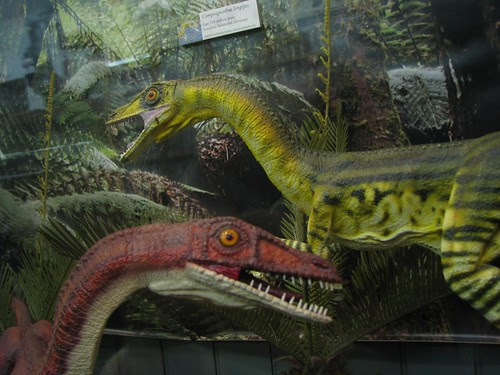 City Museum Comsognathus Couple