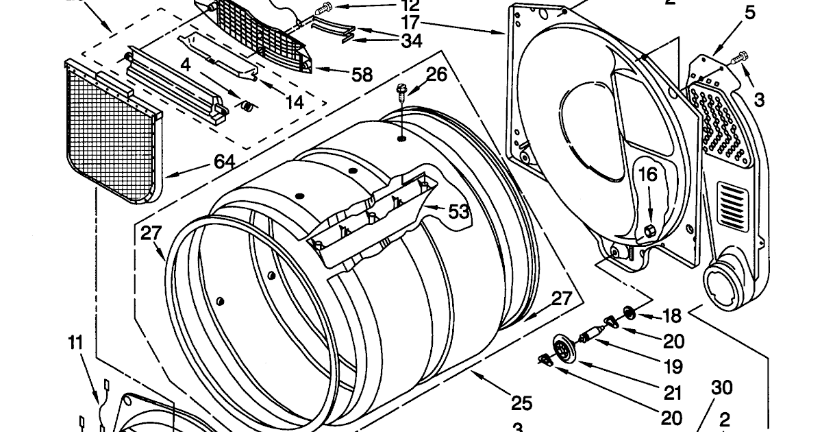 Wiring Diagram For Kenmore Dryer Model 110 - Drivenheisenberg