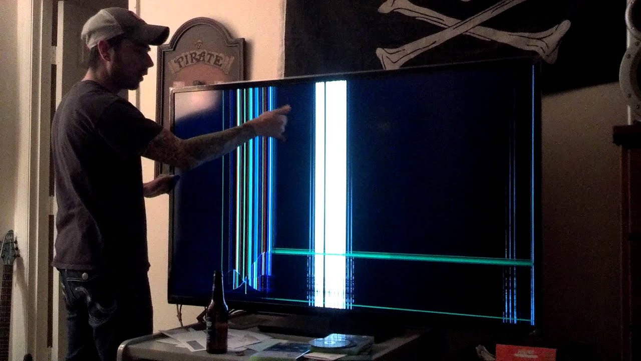 How To Fix A Broken Tv Screen At Home
