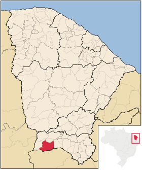 Localização de Araripe
