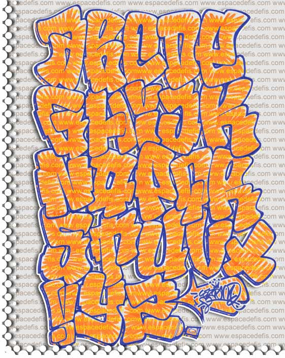 Gambar Huruf A Sampai Z Graffiti Tempat Berbagi Gambar