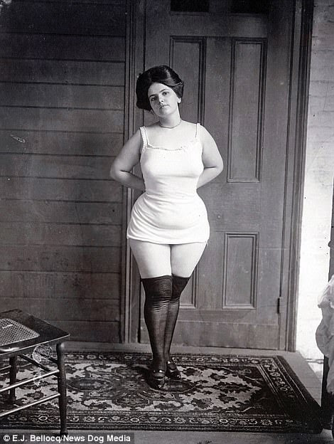 A prostitute from New Orleans's Storyville district, circa 1912