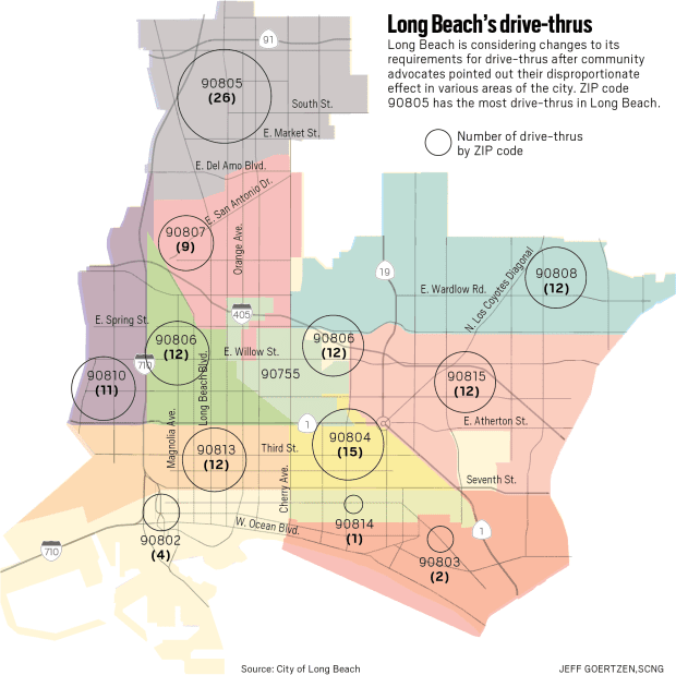 Long Beach California Ca Zip Code Map Downloads - Gambaran