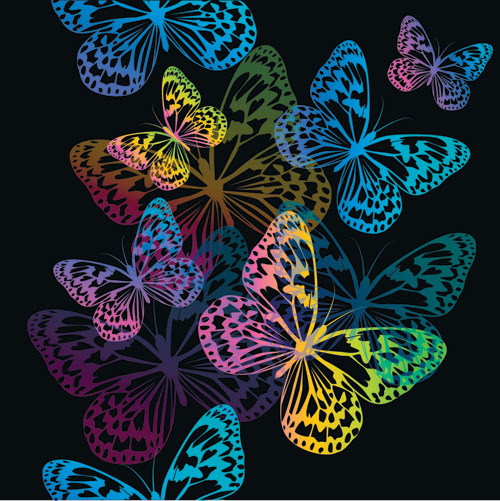 933 Colorful Butterfly Svg Free SVG File 213Mb