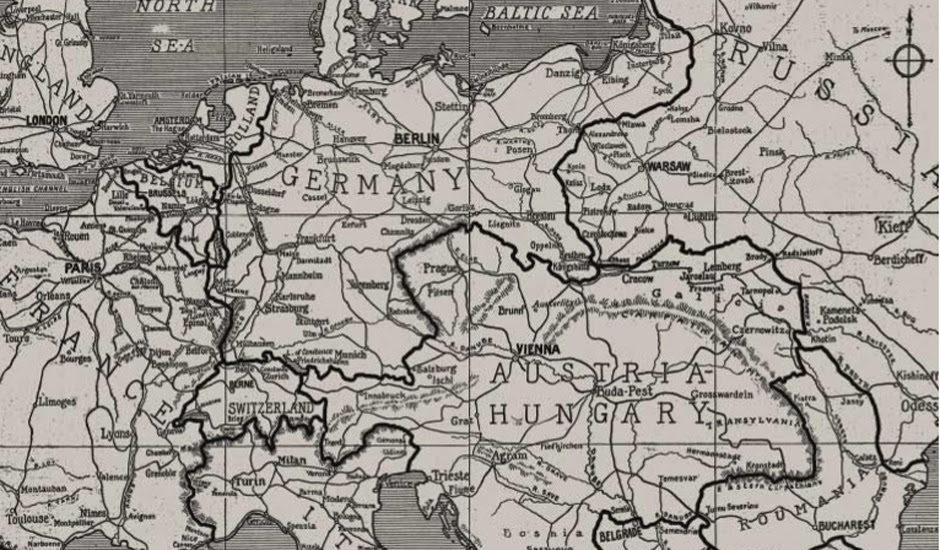 Maps: Sarajevo Map 1914