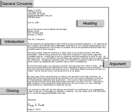 How To Write A Cover Letter Purdue Sample Cover Letter