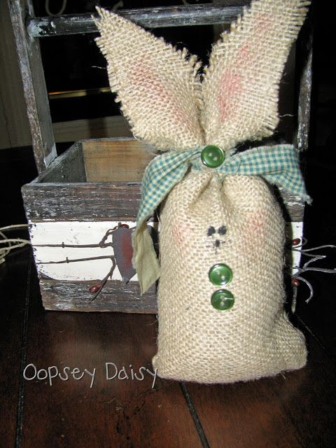 Burlap Bunnies