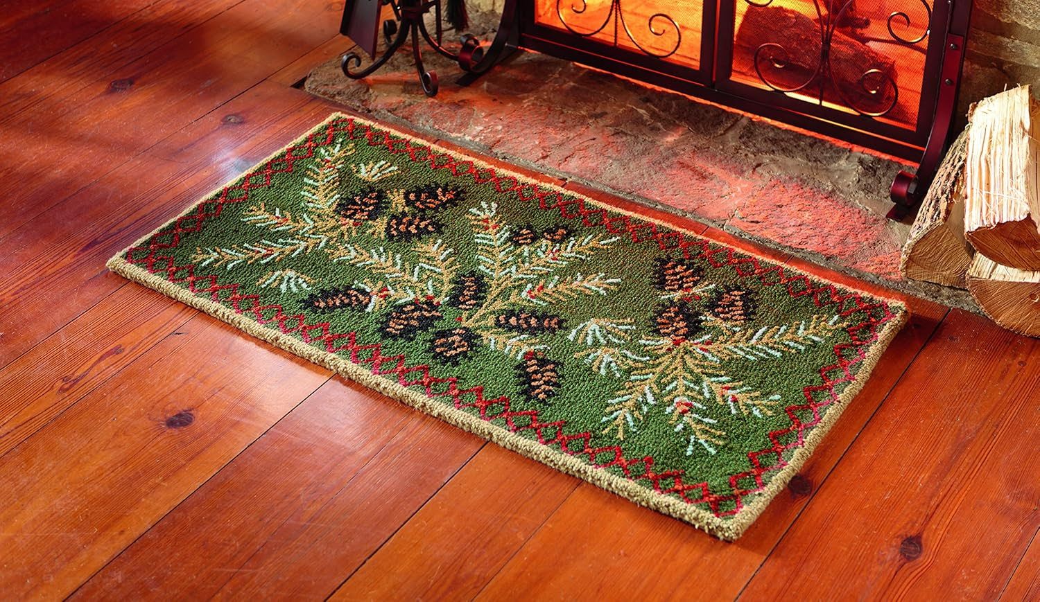 The Seasoning Products Sale Fireproof Rug for In Front of Fireplace