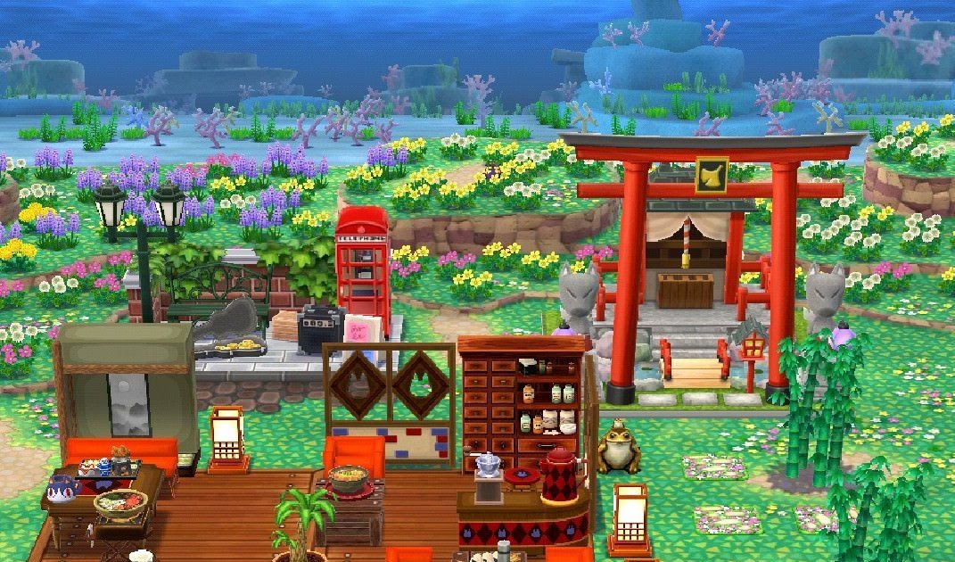 Animal Crossing Bamboo Garden Ideas Making a Secret Bamboo Library