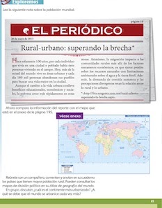 Libro De Atlas 6 Grado Pagina 85 : Espanol 5 Paginas 84 85 86 87 88