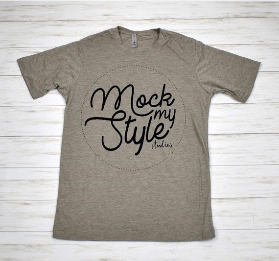 Download Free Next Level 6200 Unisex T-Shirt Mockup Ash Grey Shirt (PSD) - All free Mockups. iPhone, iPad ...