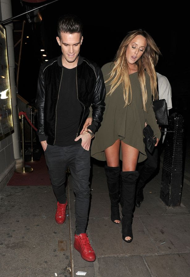 The pair were seen holding hands as they partied in London