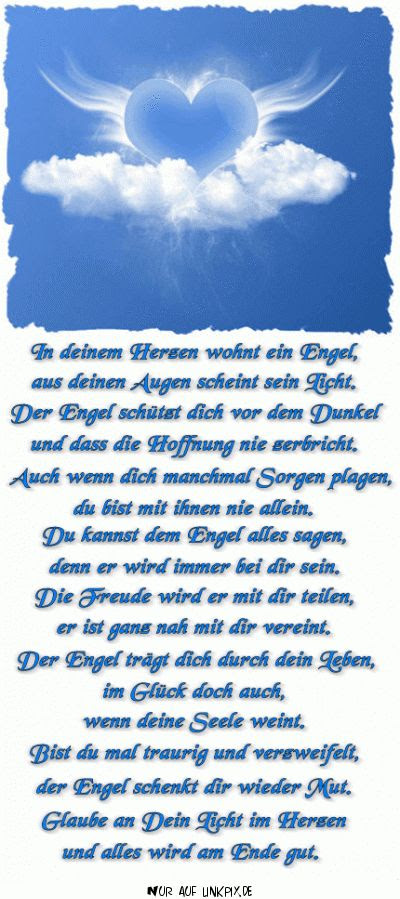 Spruch Geburtstag Engel