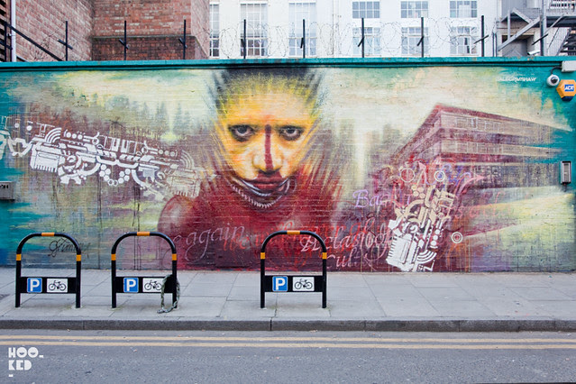 Dale Grimshaw's 'Culture Club' London Mural Dale Grimshaw