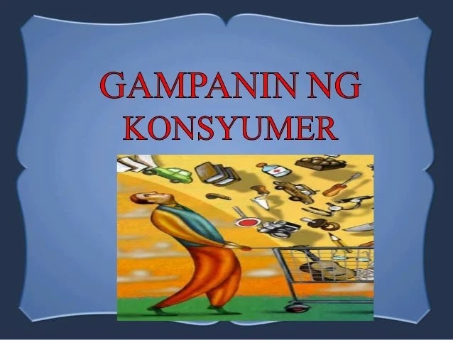 Matalinong Mamimili Campaign Poster Tungkol Sa Pagkonsumo - Campaign