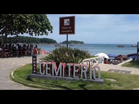 Praia do Cemitério de Rio das Ostras RJ (local de passeios de barco, escuna, caiaque, stand up)