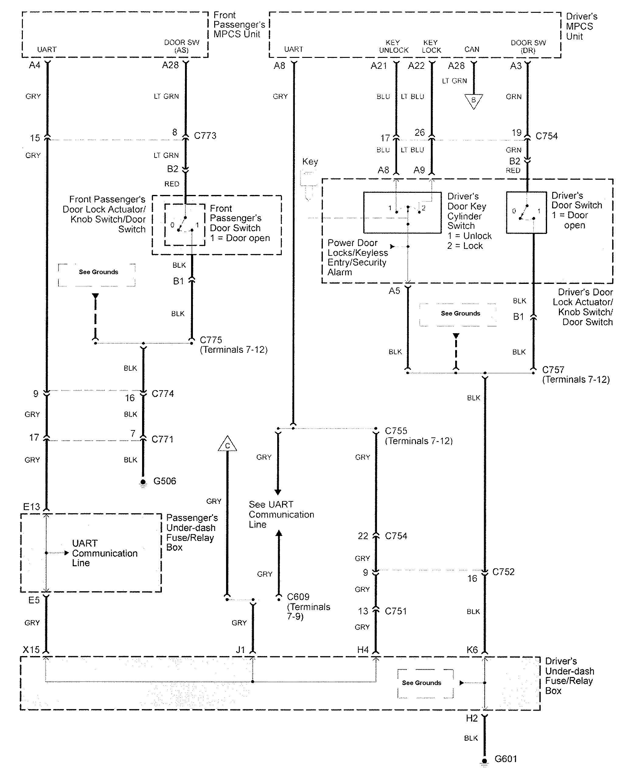 2000 Acura Rl Wiring Diagram