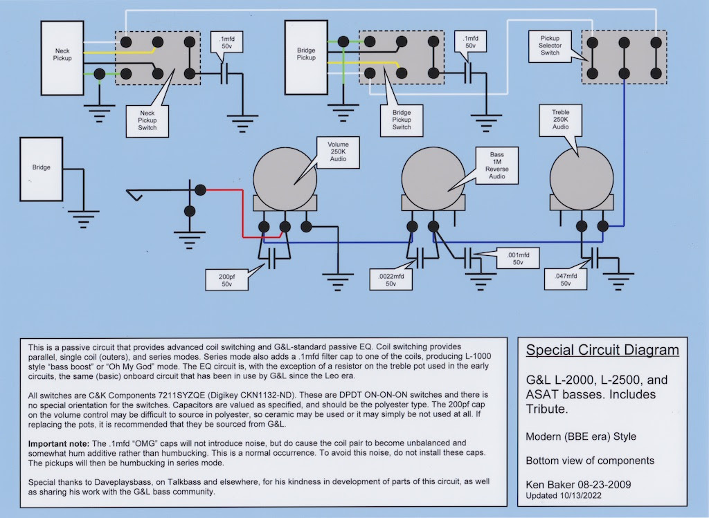 Single Humbucker Wiring Diagram