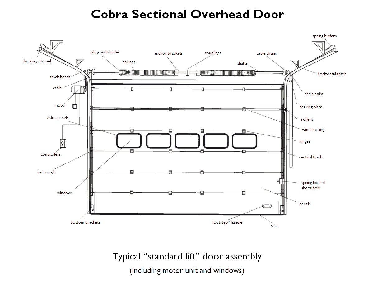 Garage Garage Door Drawing