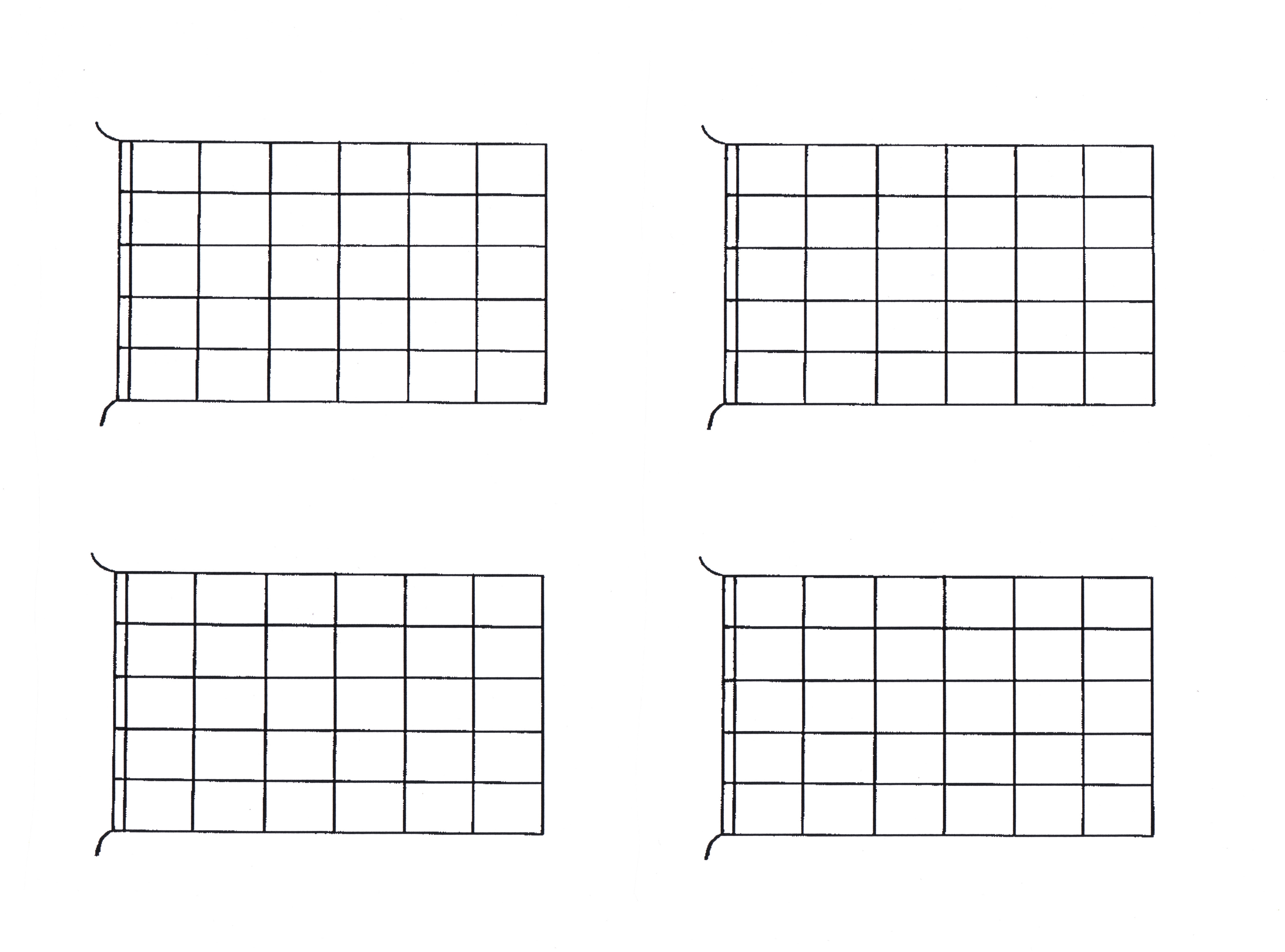 Blank Guitar Chord Template Word