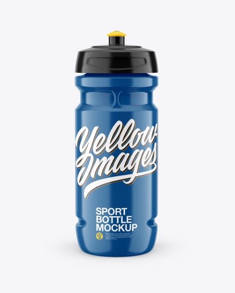 Download Download Glossy Plastic Reusable Water Bottle Mockup ...