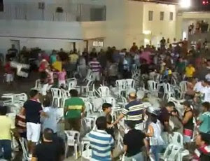 Confusão no Caicó Fight MMA (Foto: Reprodução) Confusão no Caicó Fight MMA (Foto: Reprodução)