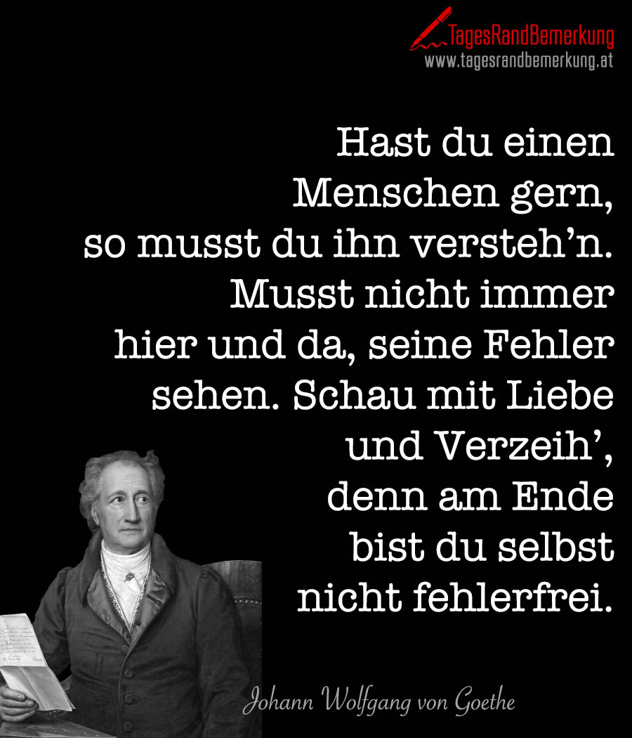 Goethe Zitate Fehler das leben ist schön zitate
