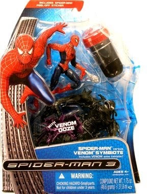 Spider-Man Action Figure: Spiderman 3 versus Venom Symbiote