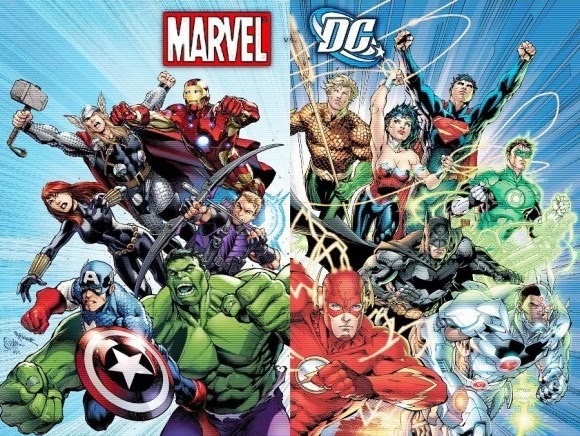 The Comics Wars- Marvel Vs DC