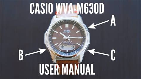 casio illuminator user manual