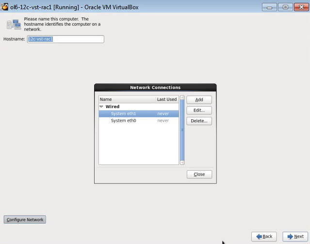 Oracle 12c RAC Network