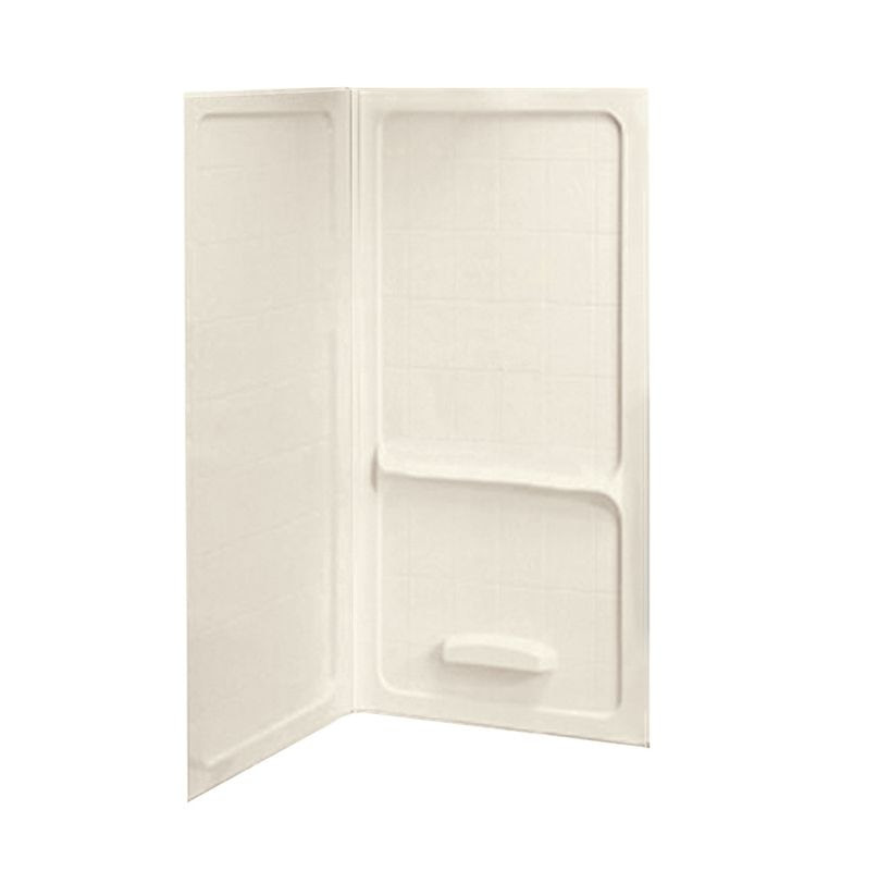 American Standard 3838.Y1CWT.222 Linen Corner Shower Wall Set 38 ...