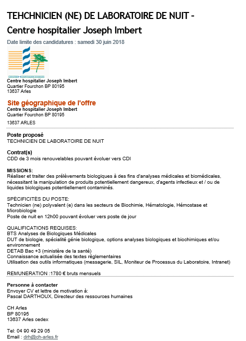 Génie Biologique Option Analyses Biologiques Et Biochimiques Lettre De