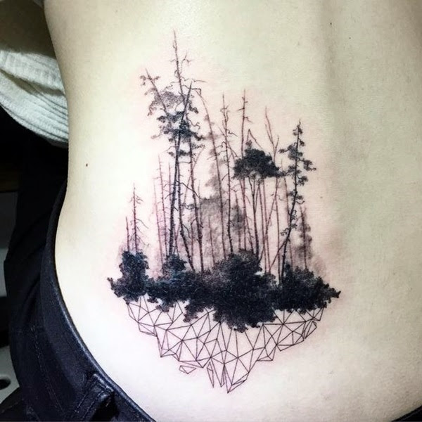 Deep and Super Cool Forest Tattoo Ideas (26)