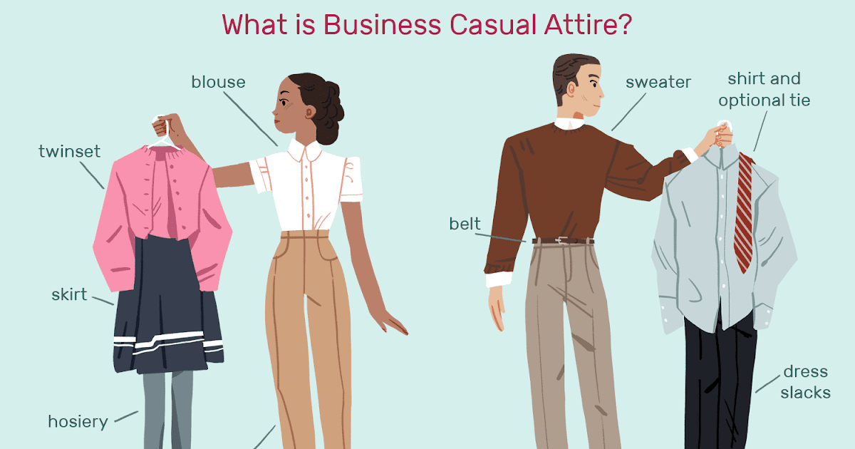 formal and casual attire